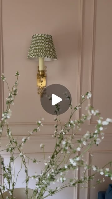 blush pink dining room