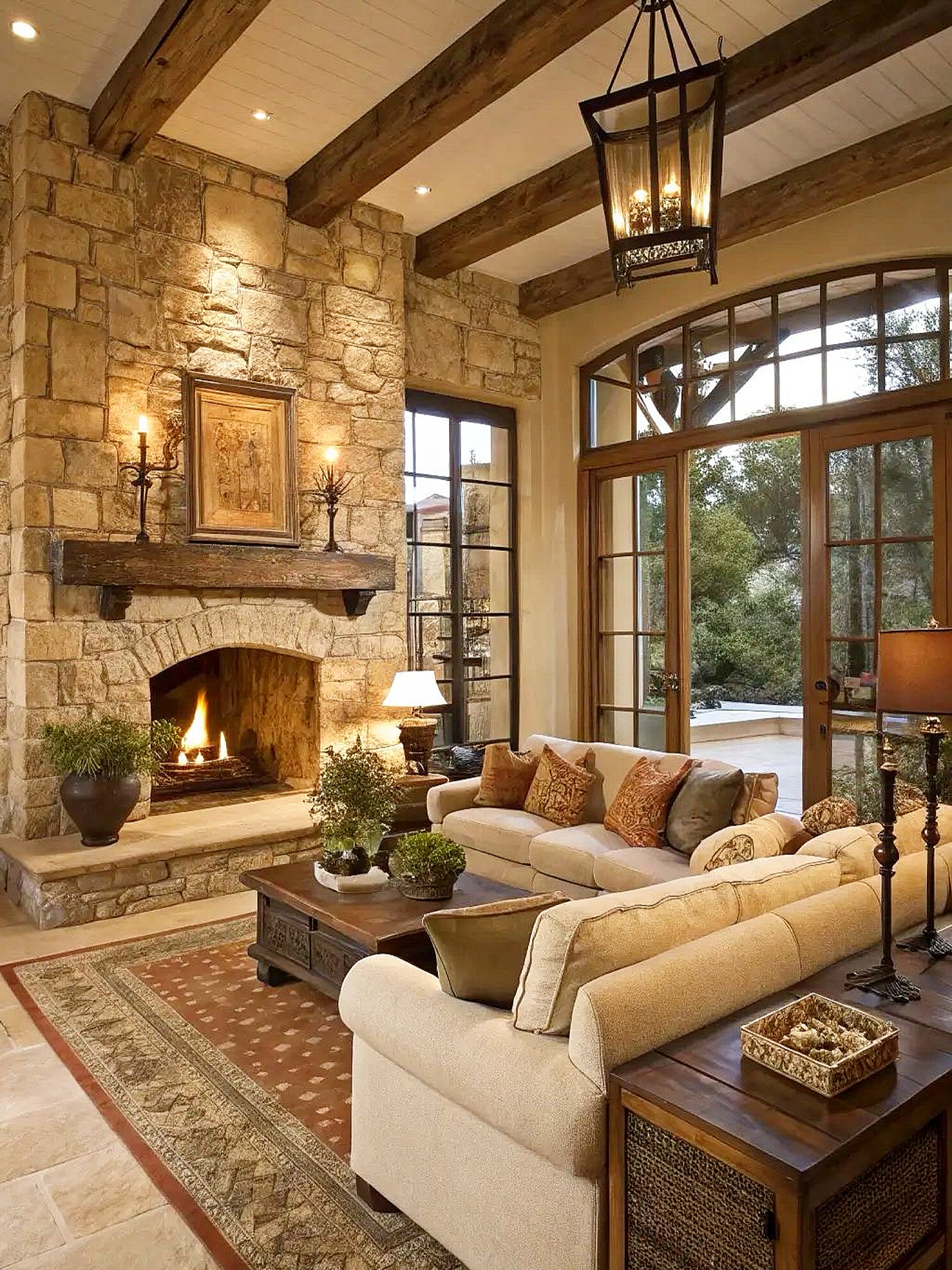 tuscan style dining room