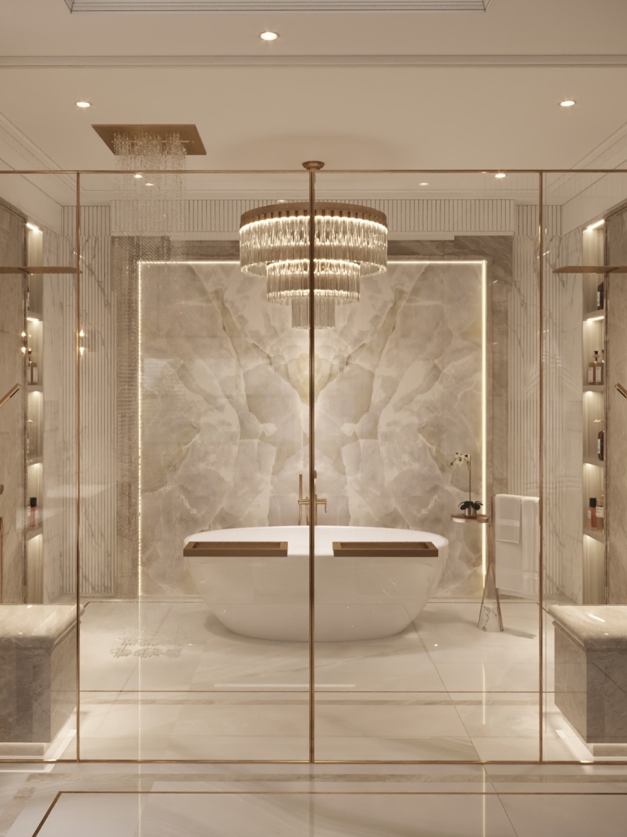 luxury bathroom decor