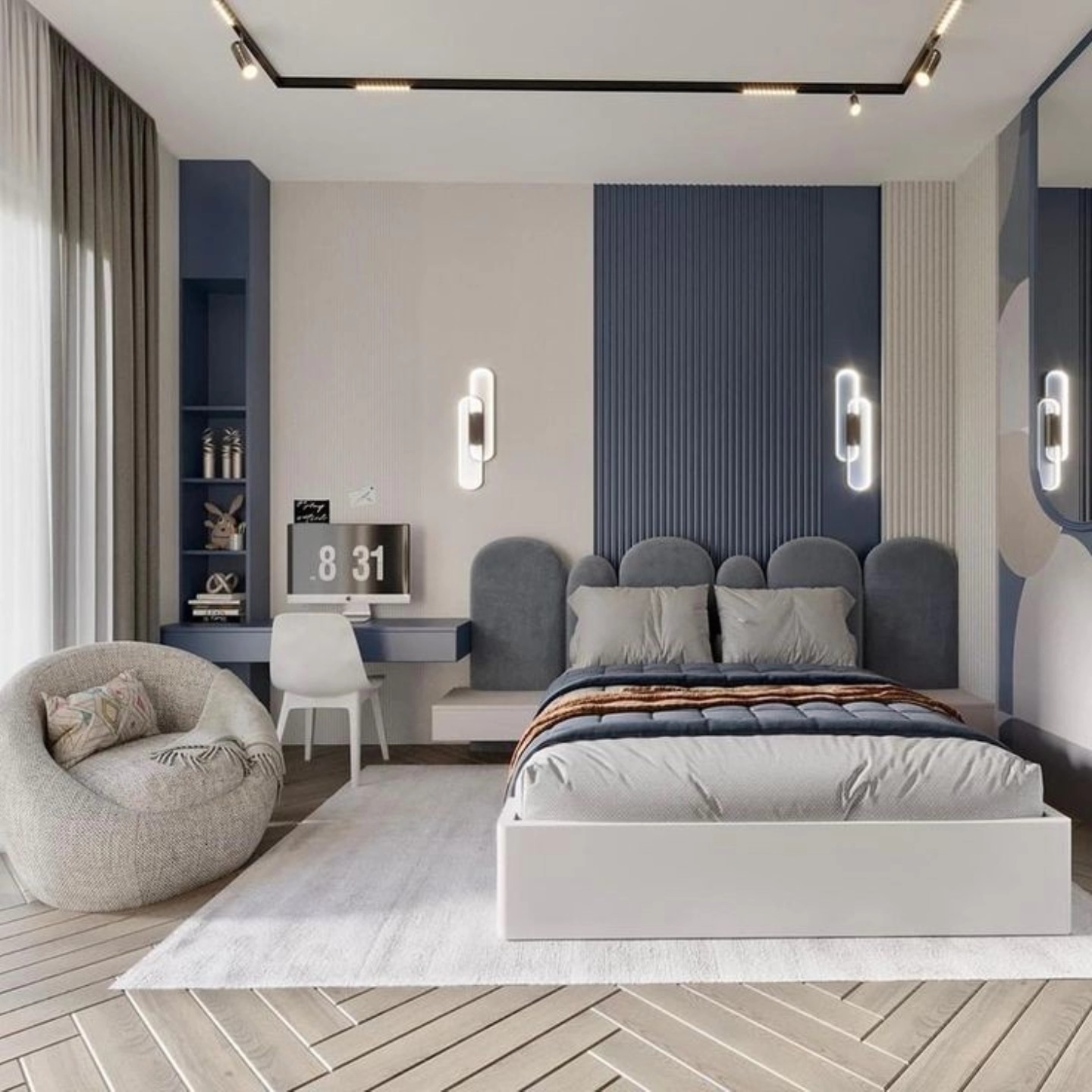 24 Modern Kids Room Ideas: Stylish, Fun & Smart Design Inspiration In 24 Images 7 modern kids room
