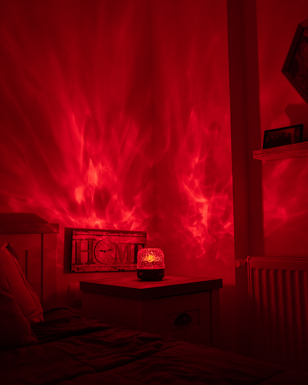 soft bedroom lighting