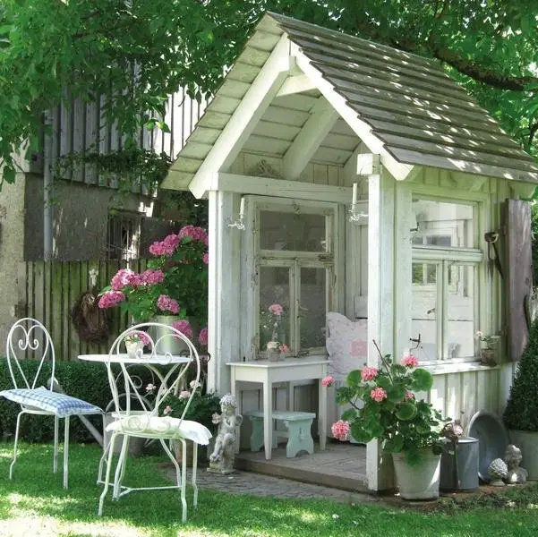 shabby chic garden