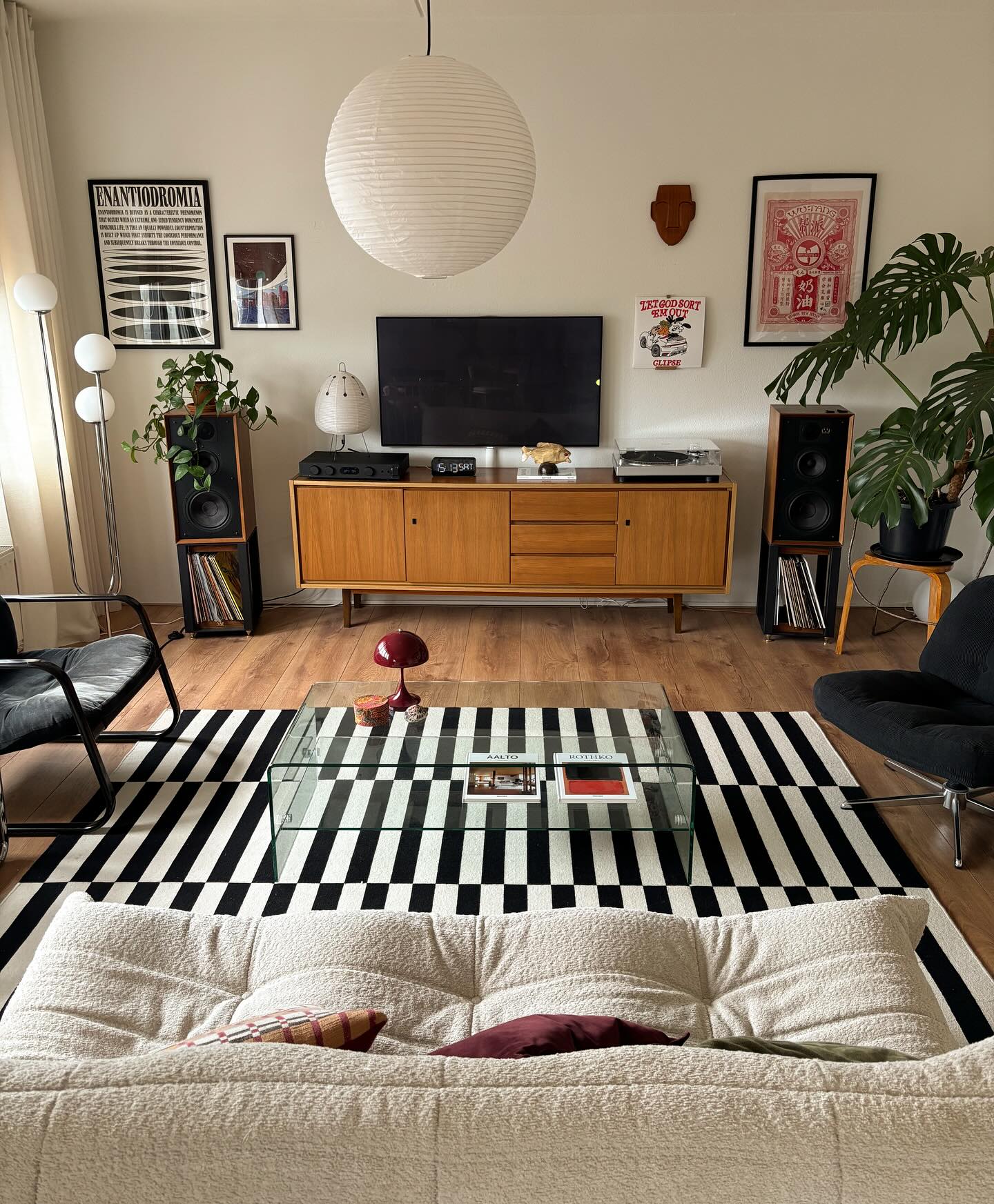 mid century modern apartment