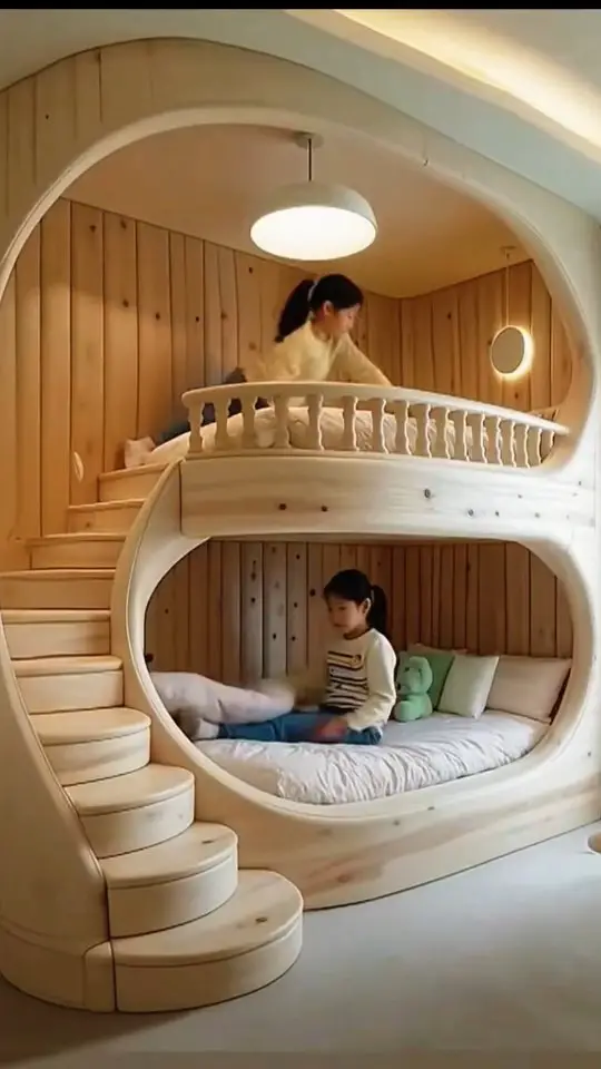 bunk bed kids room