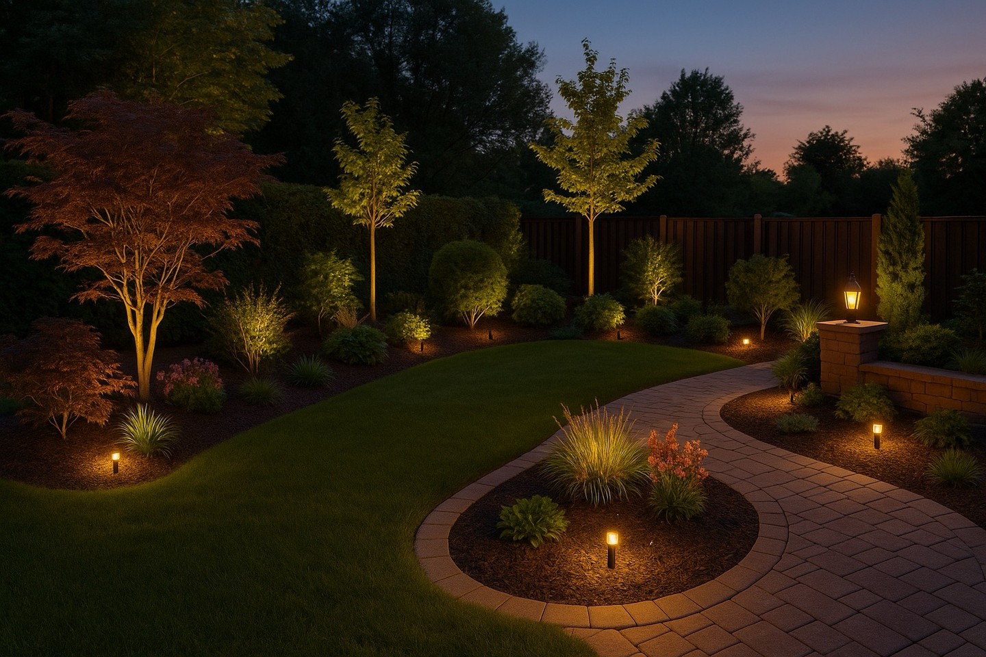 garden path lighting
