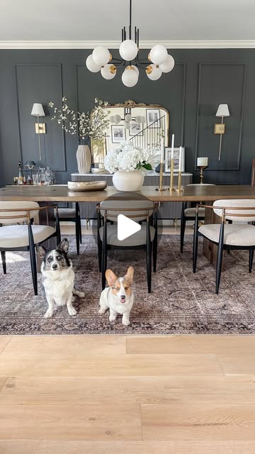 modern farmhouse dining room