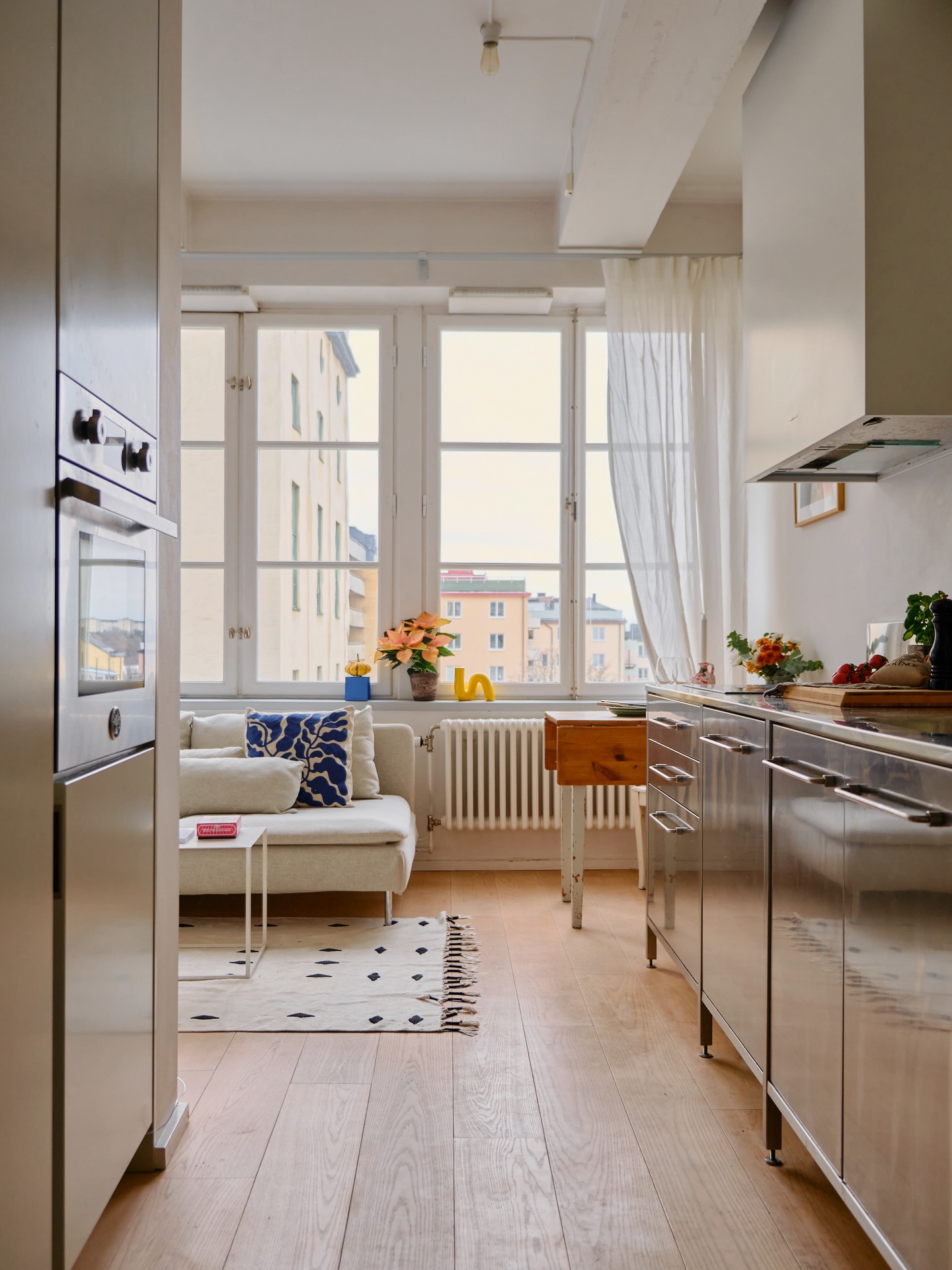 minimalist studio apartment