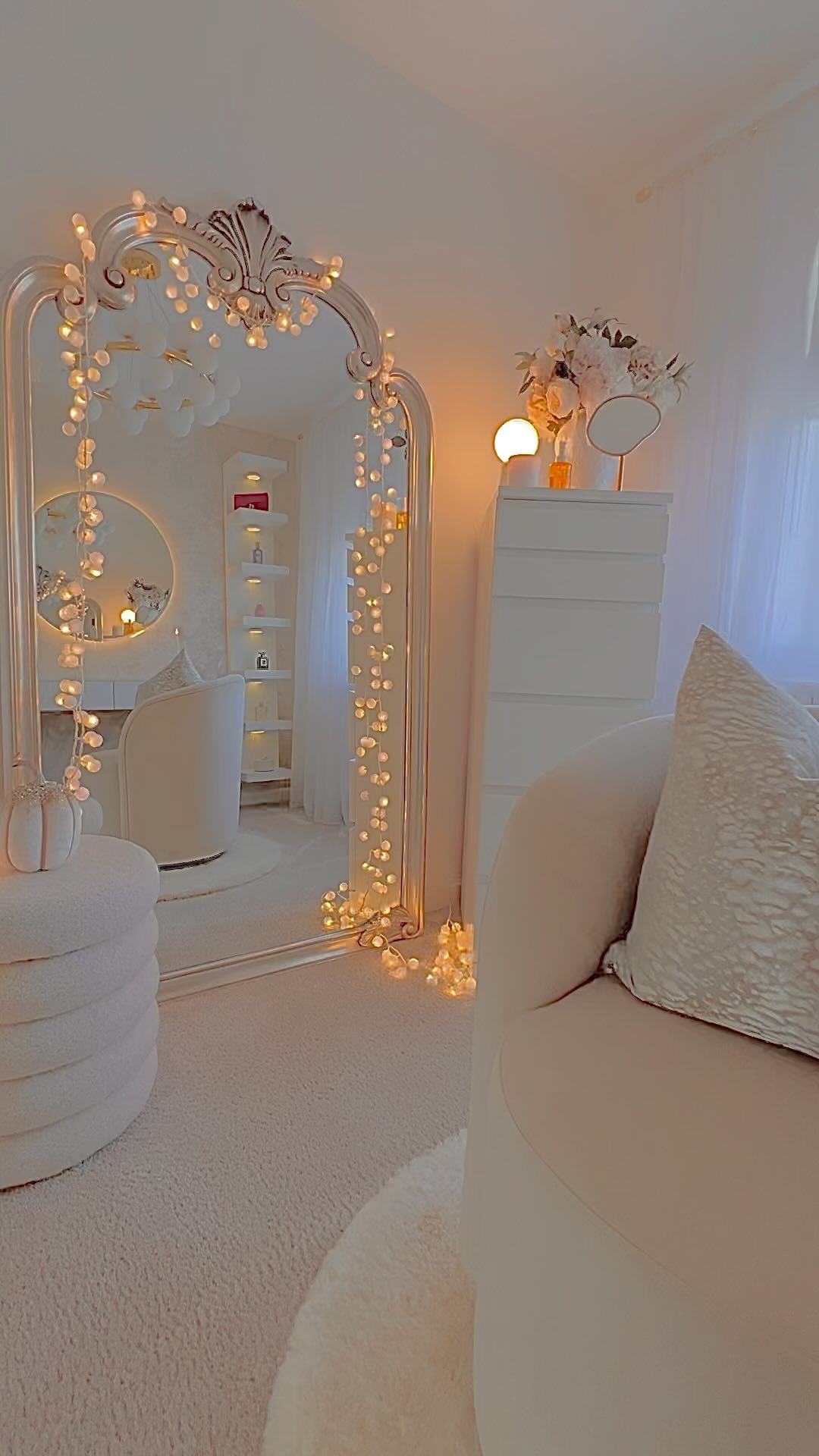 bedroom fairy lights
