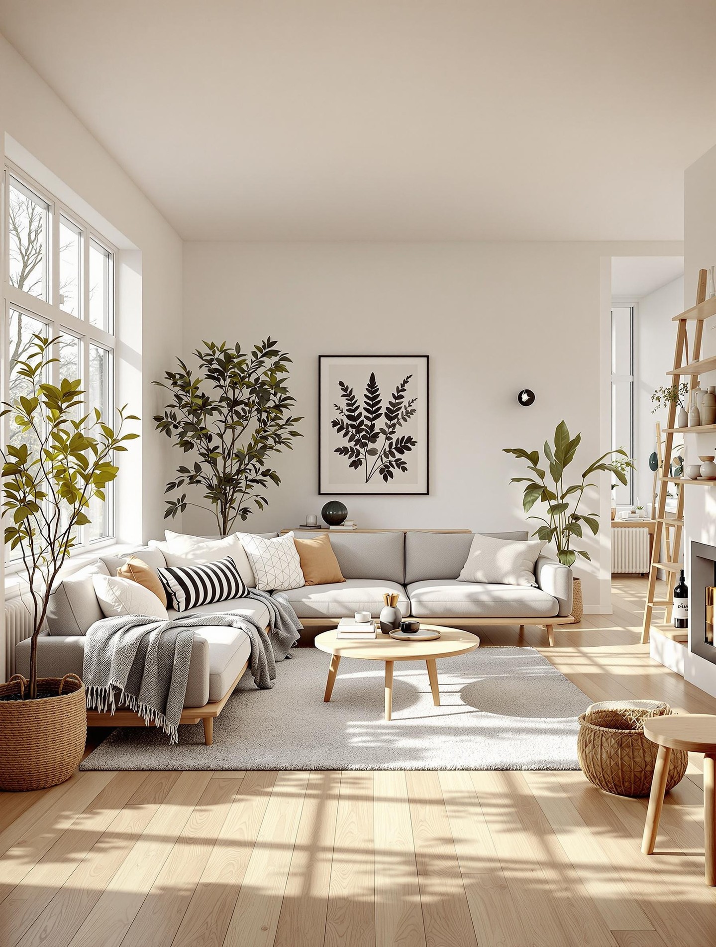 scandinavian apartment decor