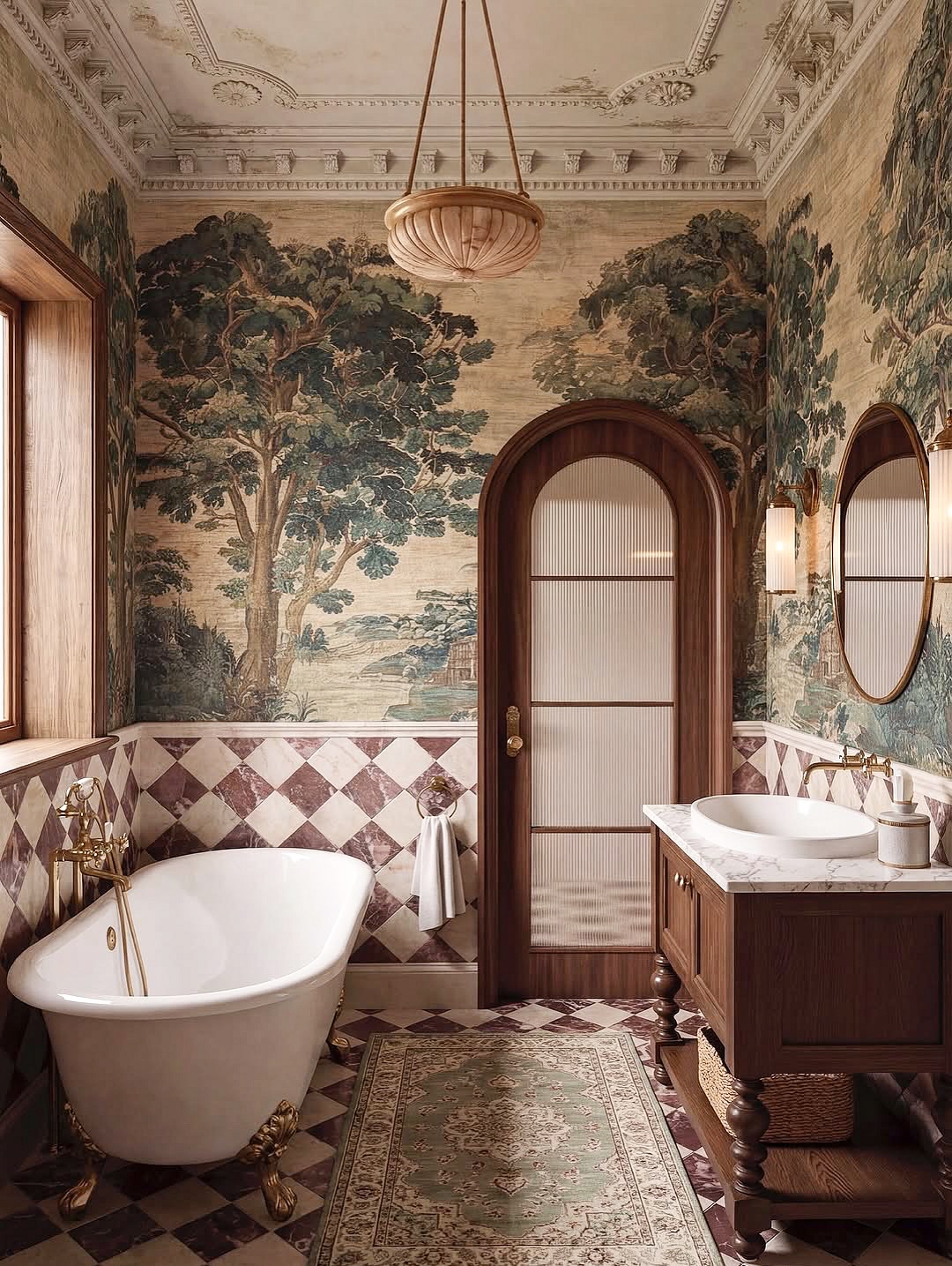 vintage bathroom decor