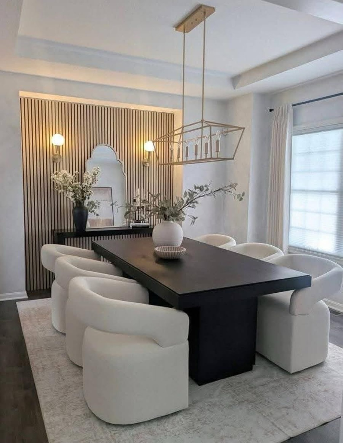 modern dining room decor