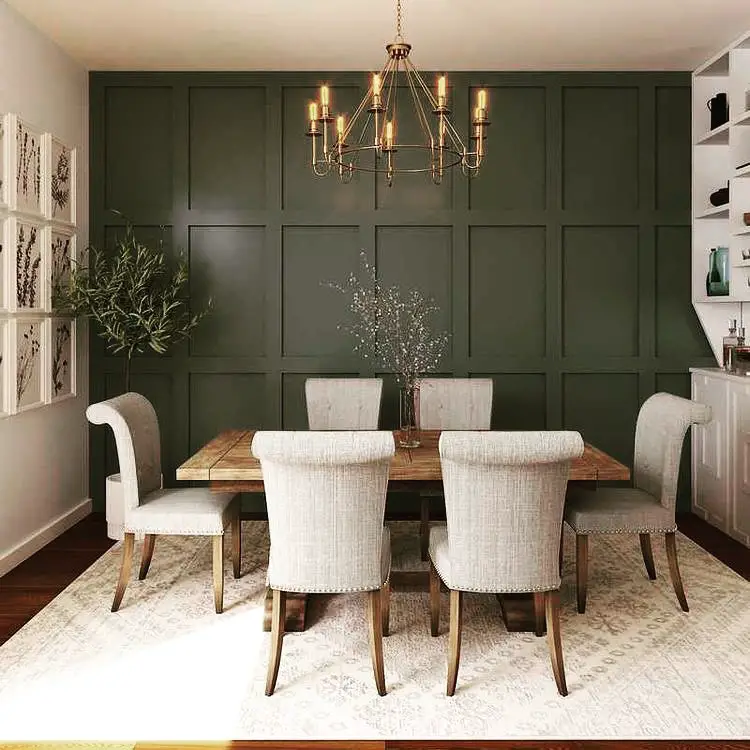 27 Dining Room Accent Wall Ideas For A Stylish, Cozy Makeover 8 dining room accent wall