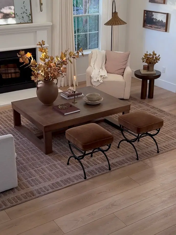 fall dining room decor