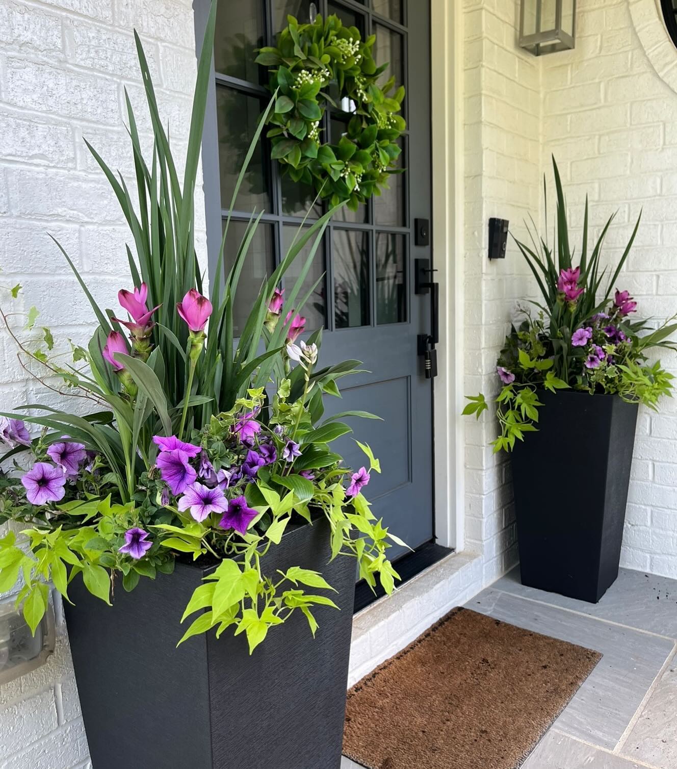front porch planters