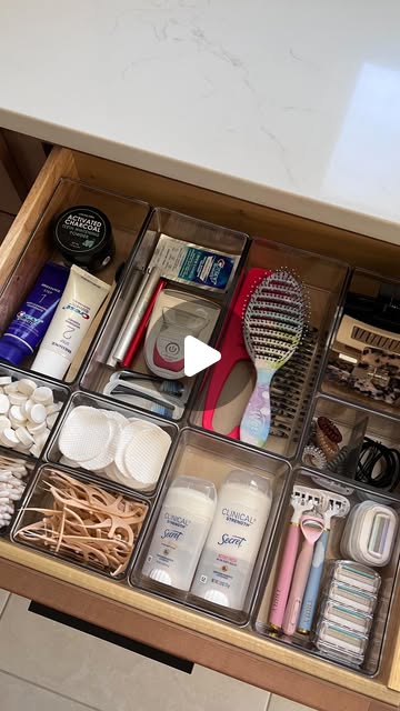 bathroom basket organization