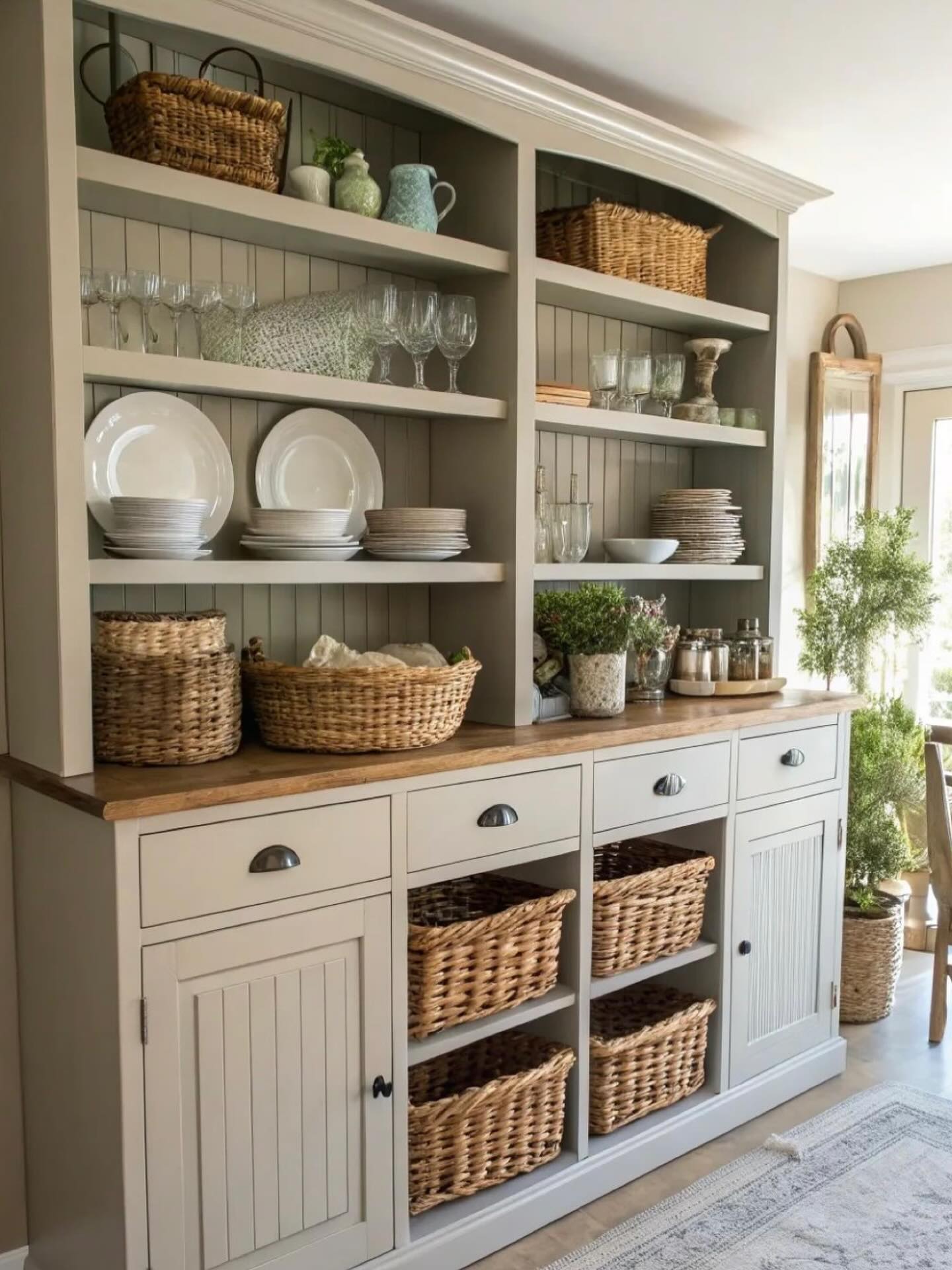 30 Stunning Dining Room Hutch Styling Ideas To Transform Your Space 10 dining room hutch styling