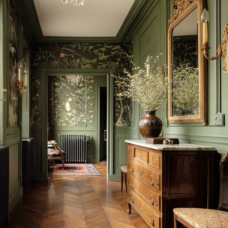 green dining room ideas