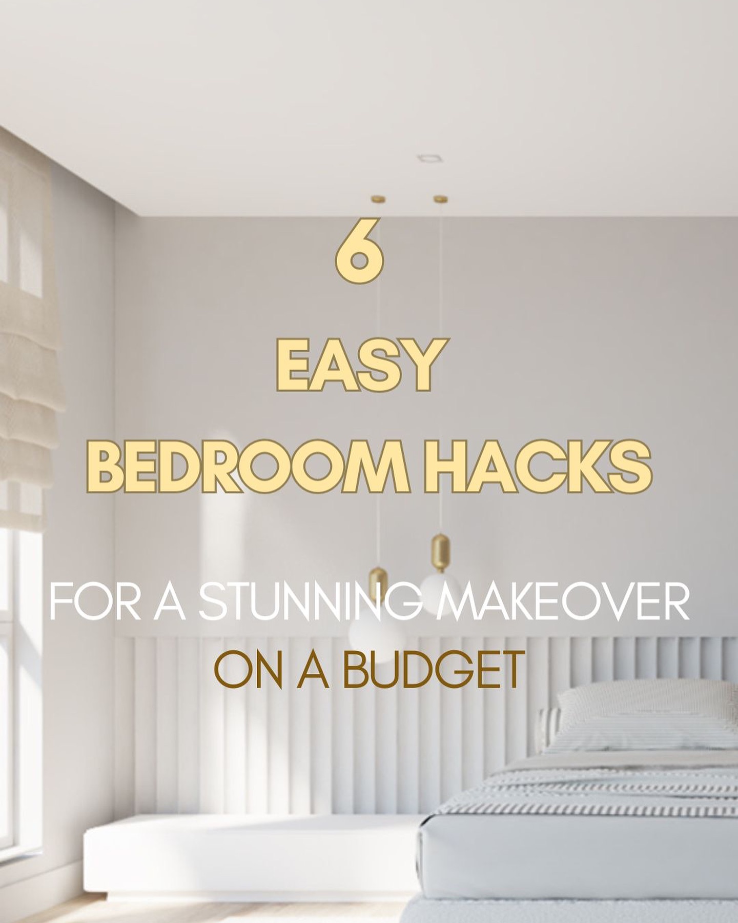 budget bedroom makeover