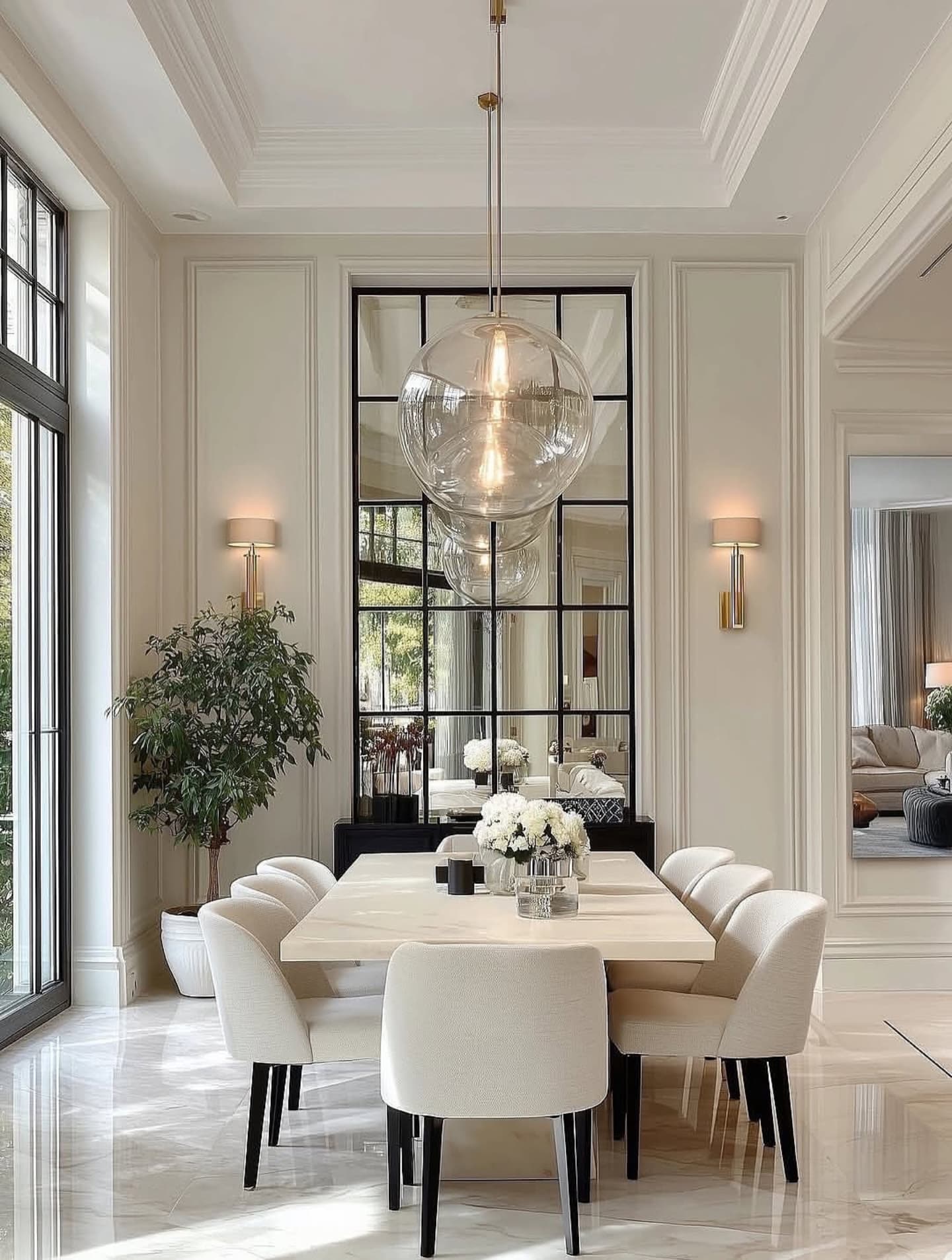elegant dining room design