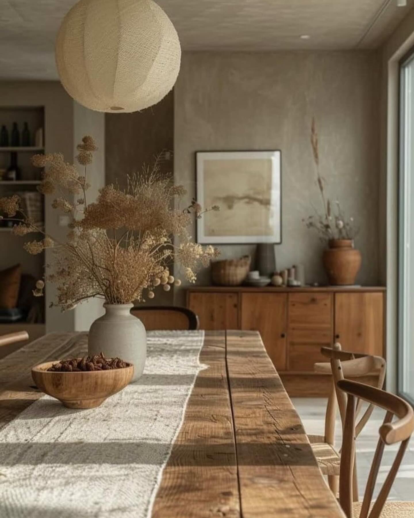 rustic dining room decor