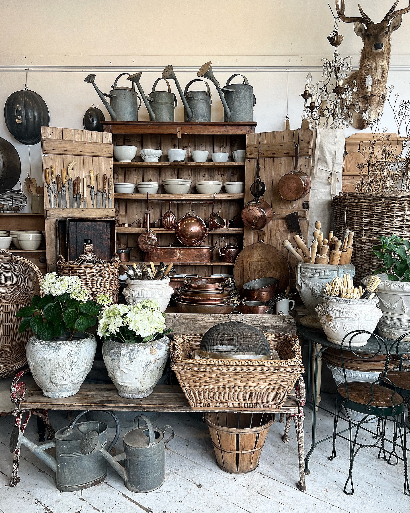 vintage garden decor