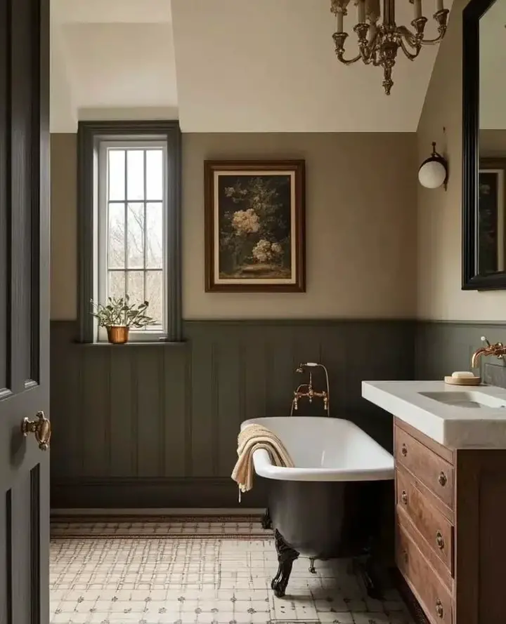 18 Stunning Clawfoot Tub Bathroom Ideas (With 18 Gorgeous Images To Inspire Your Next Makeover) 15 clawfoot tub bathroom