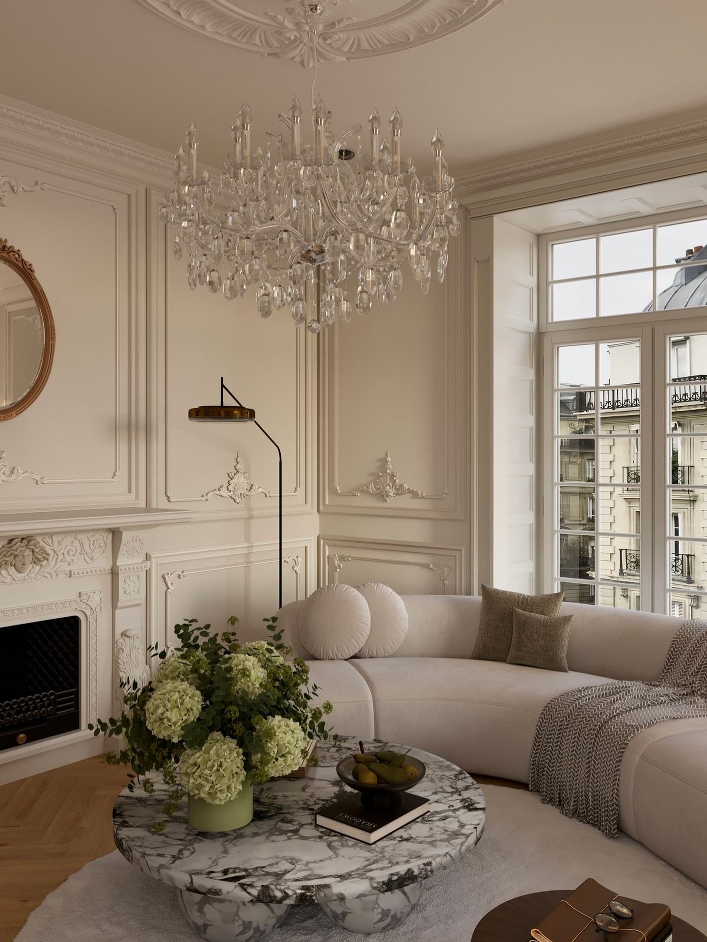parisian apartment decor