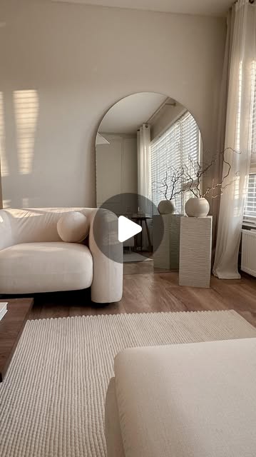 mirror in dining room