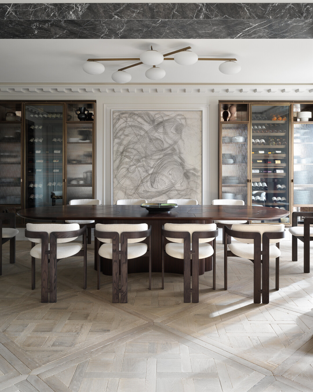 contemporary dining room