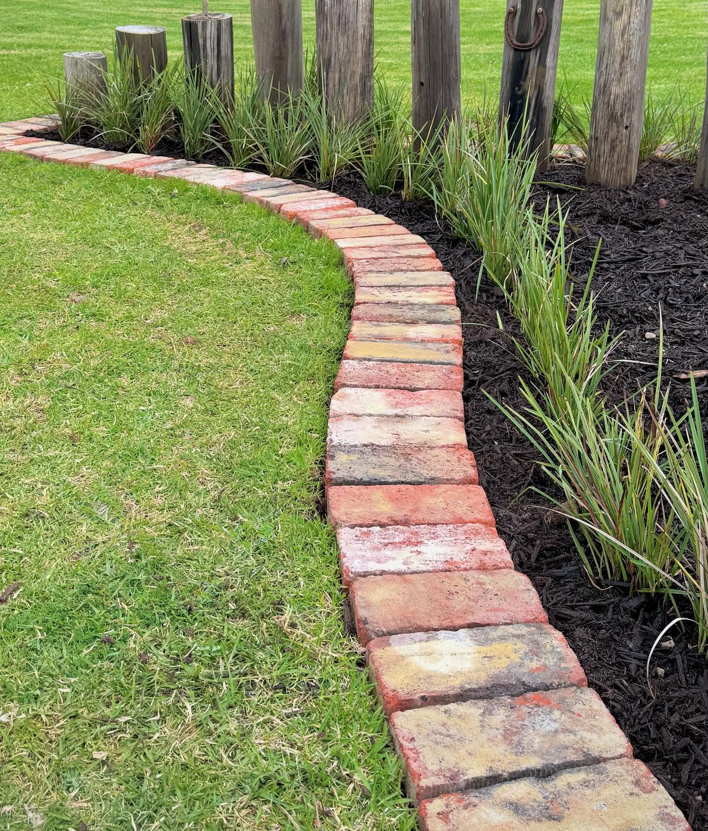 diy garden edging