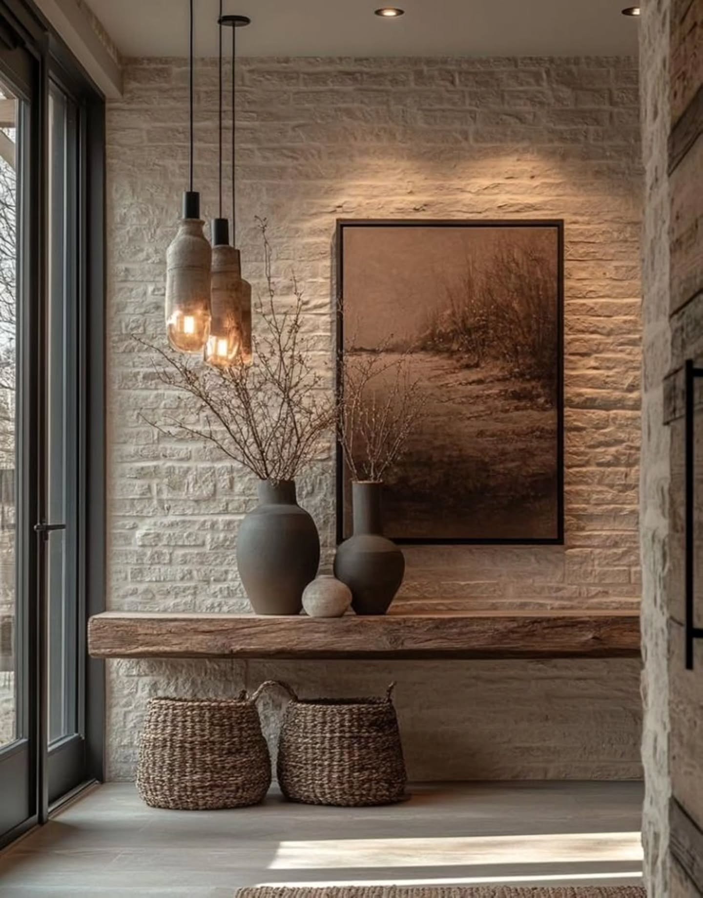 rustic apartment decor