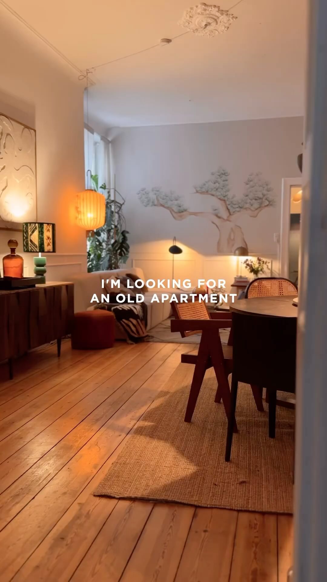 vintage apartment decor