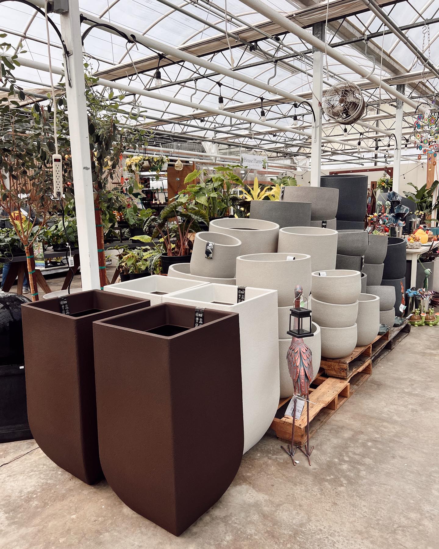 winter garden planters