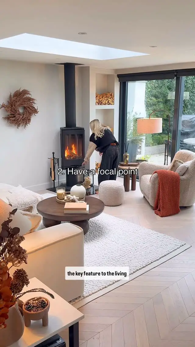 open plan apartment decor