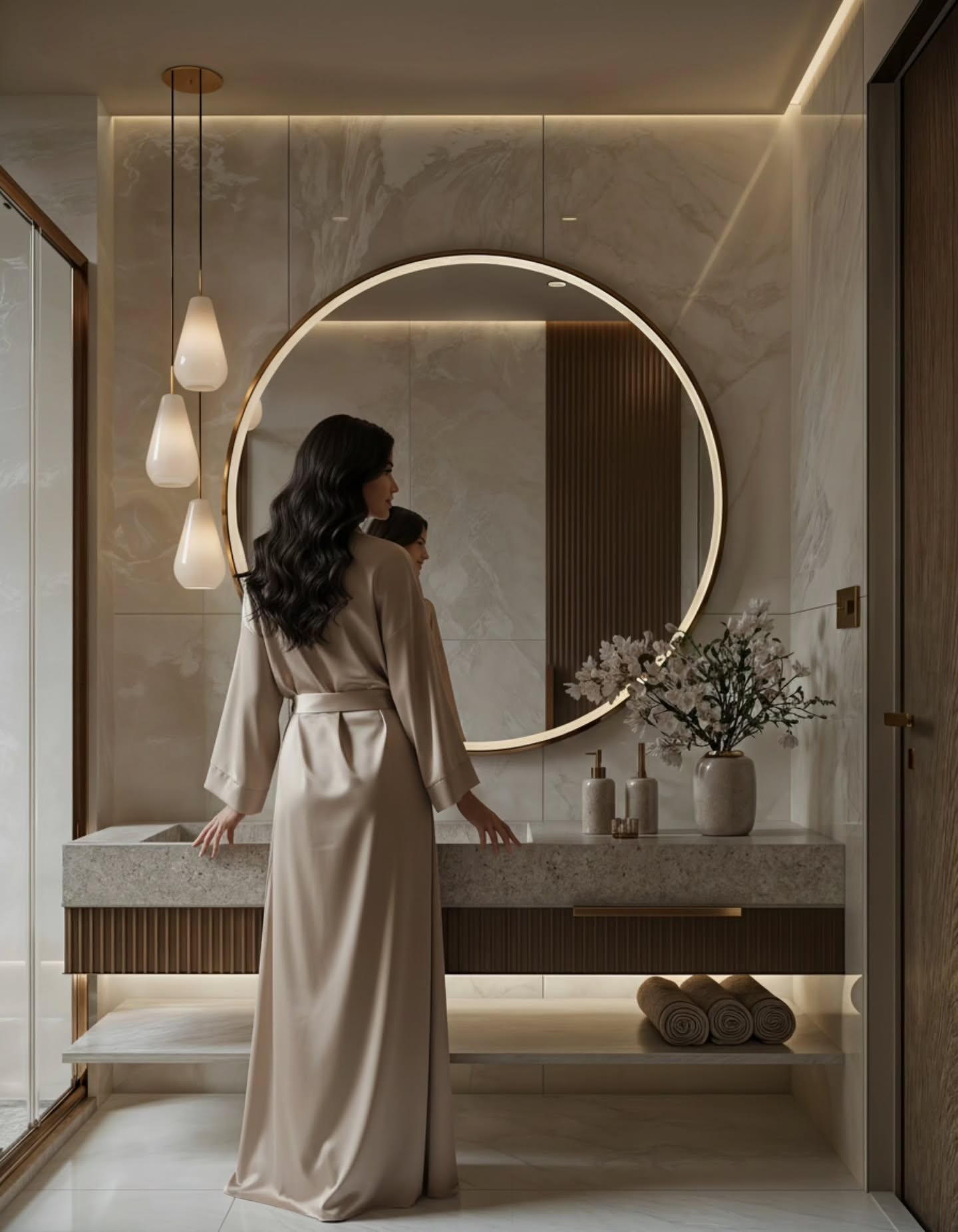 luxury bathroom decor