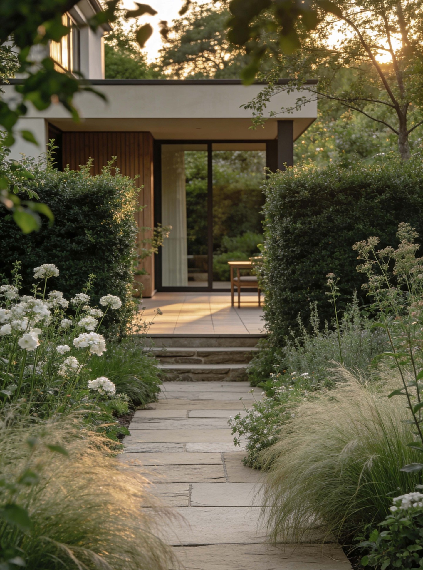 stone garden path ideas