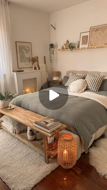 scandinavian cozy bedroom