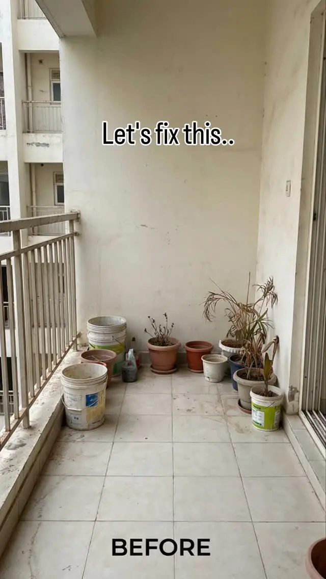 apartment balcony decor