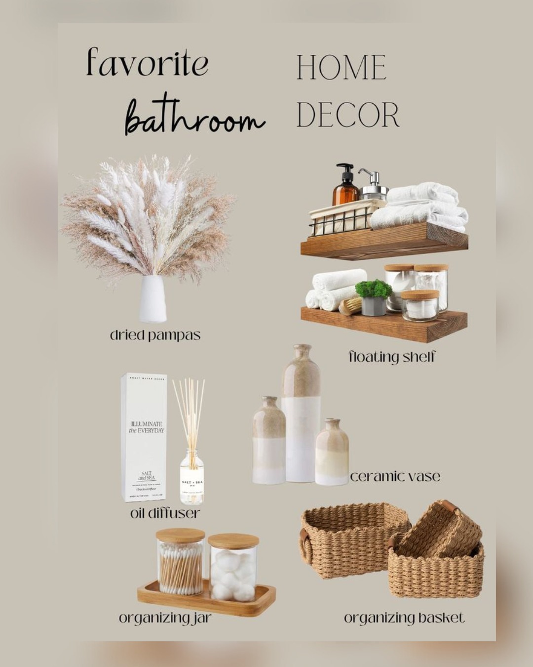 dollar store bathroom decor