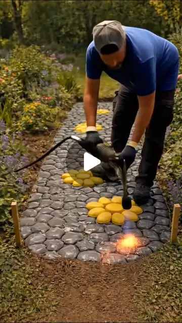 diy garden pathways
