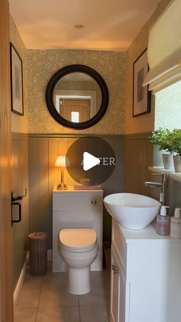 bathroom window decor