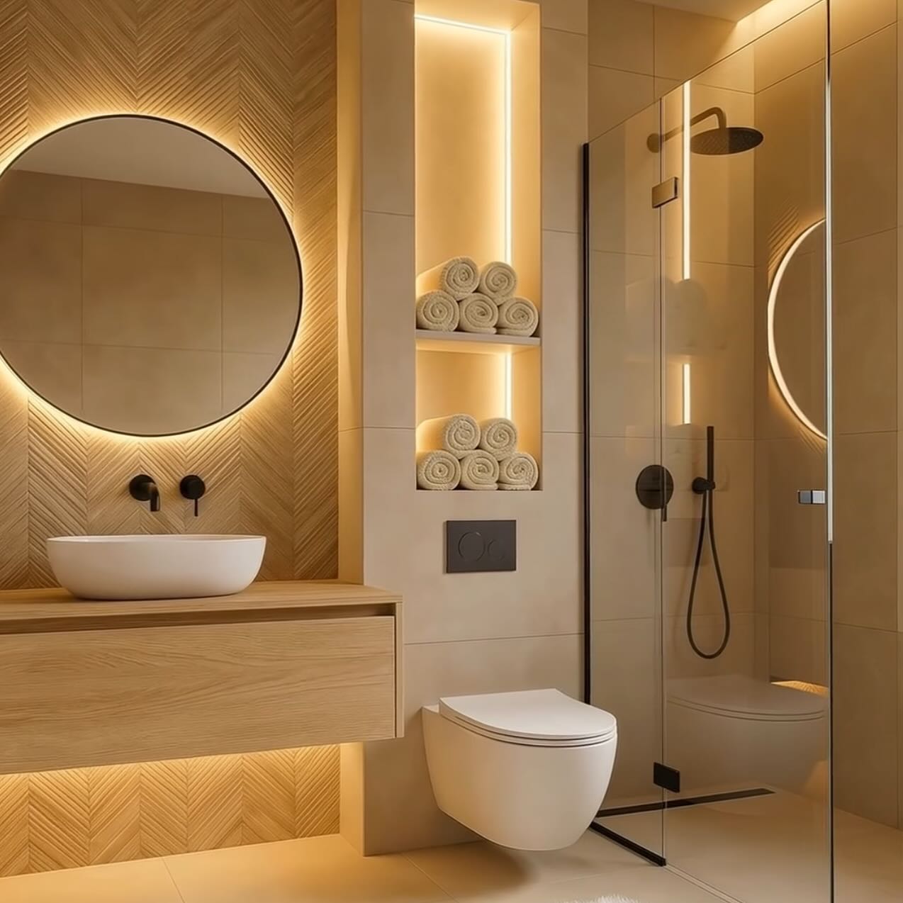 white bathroom decor