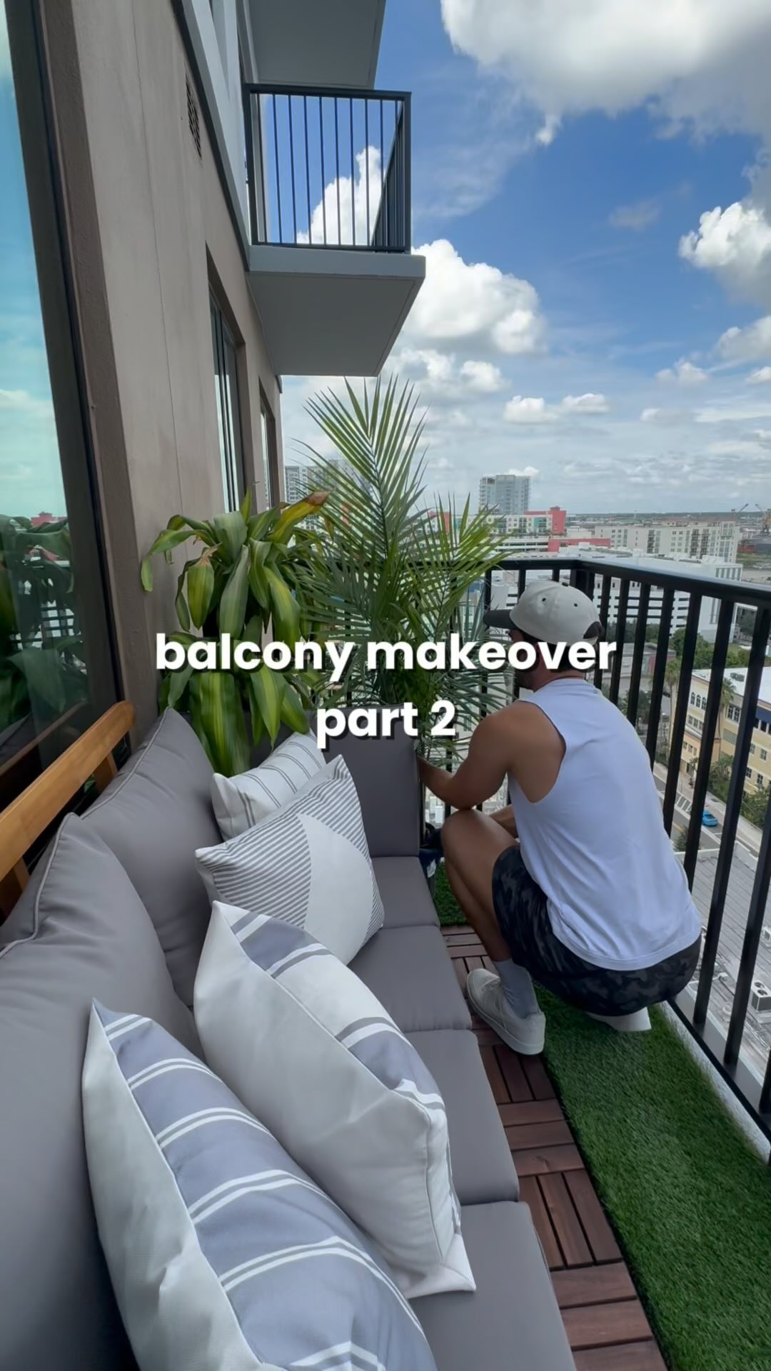 apartment balcony decor
