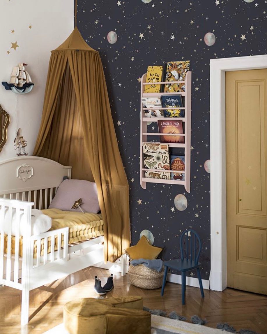 space themed kids room