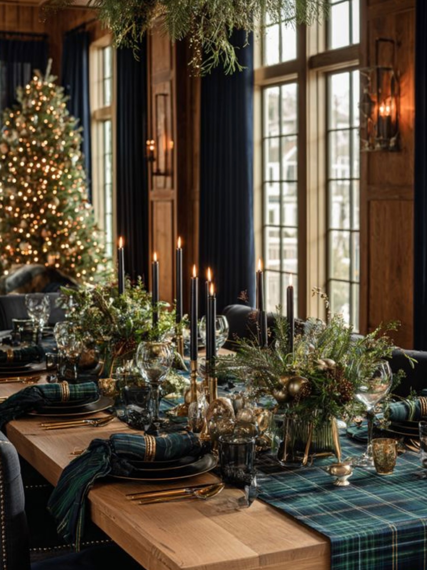 christmas dining room decor