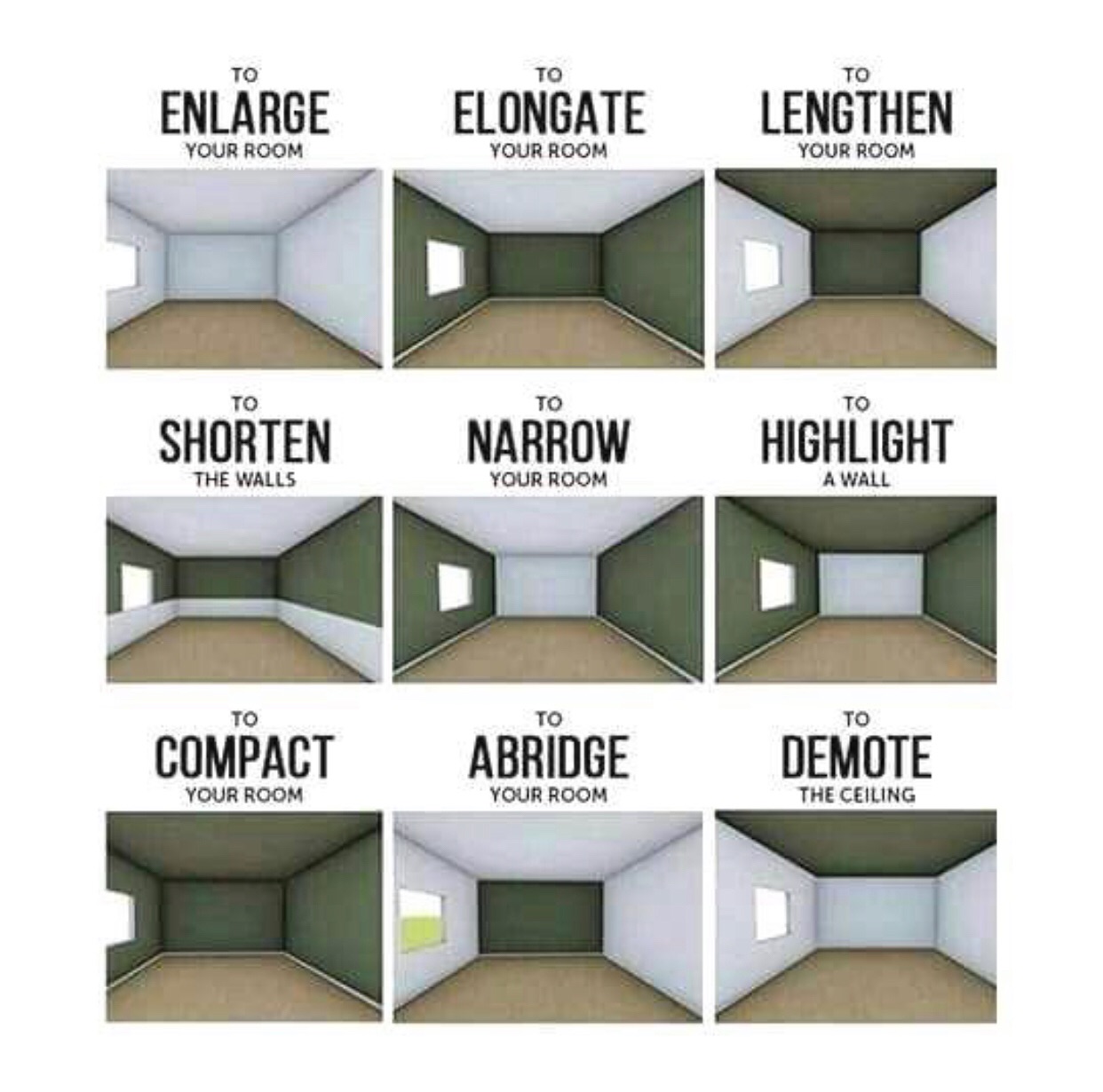 bedroom accent wall