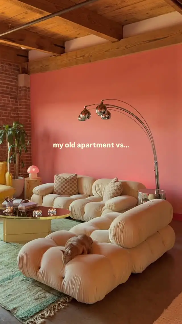glam apartment decor