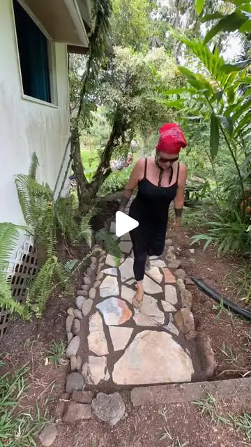diy garden pathways
