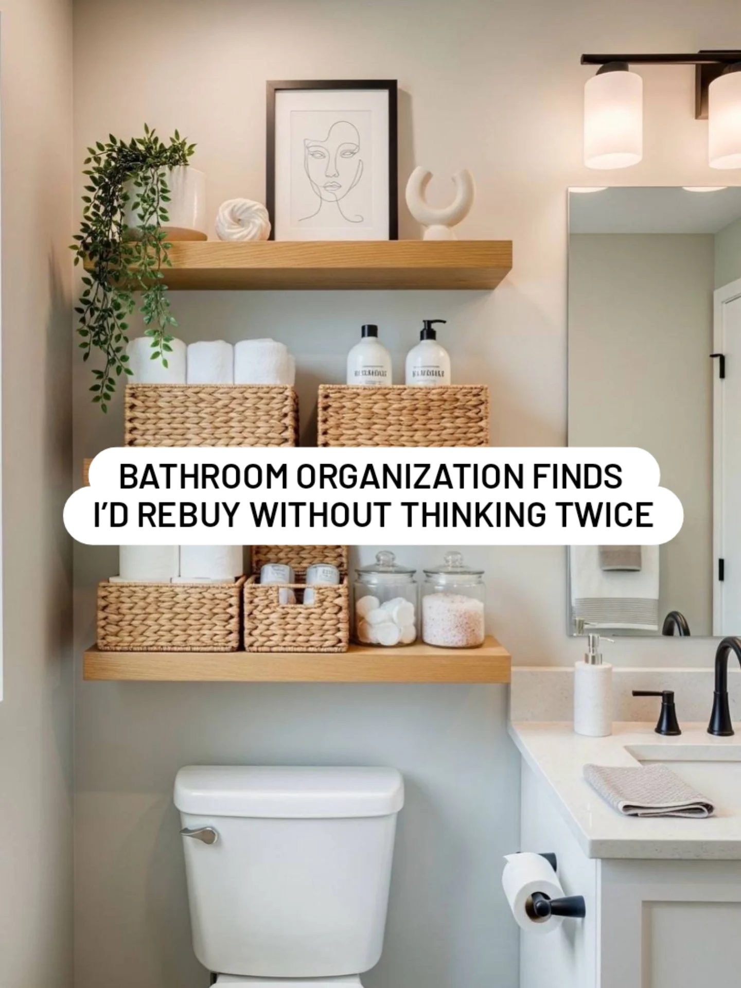 bathroom organization ideas