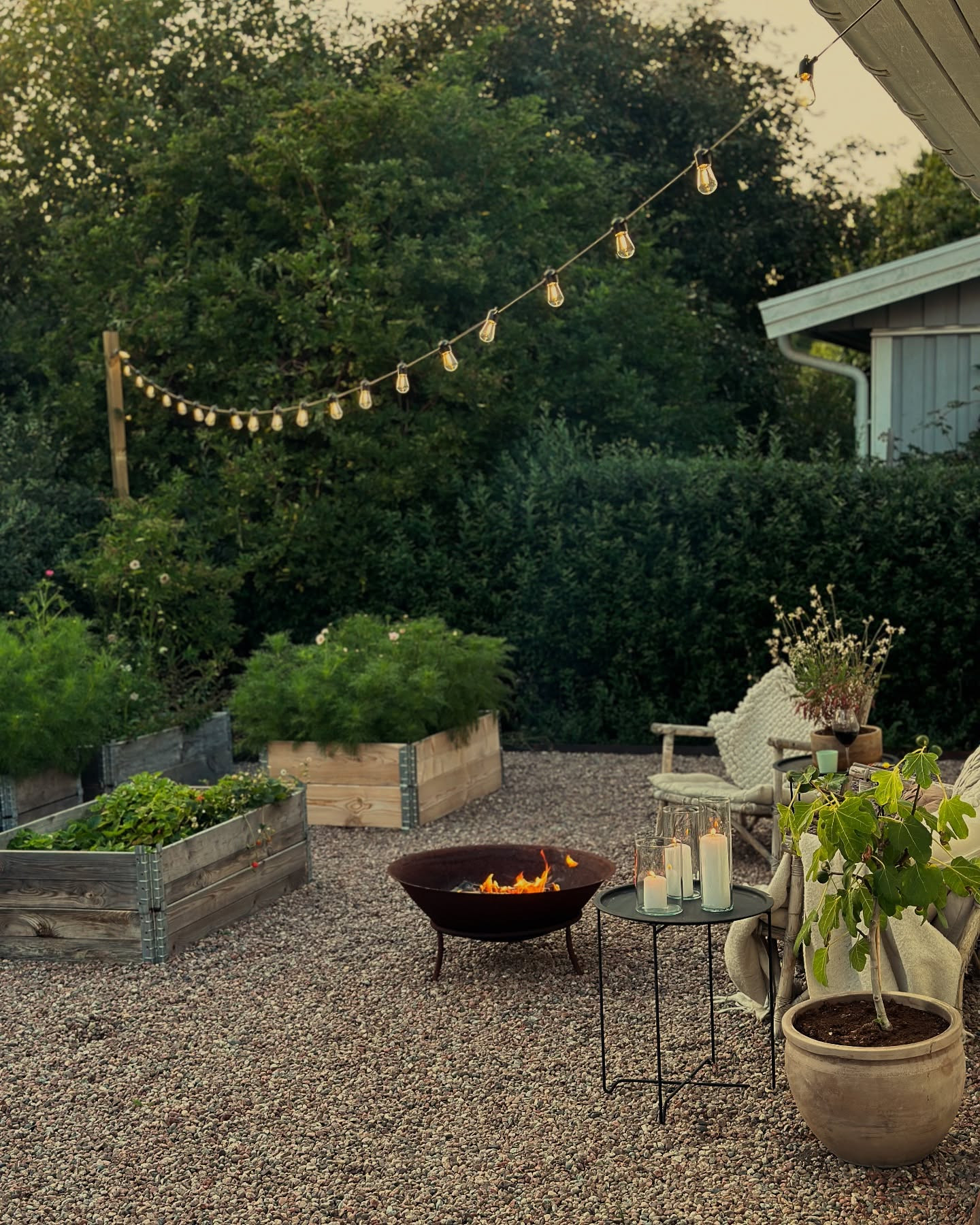 18 String Lights In Garden Ideas To Brighten Your Outdoor Space 4 string lights in garden